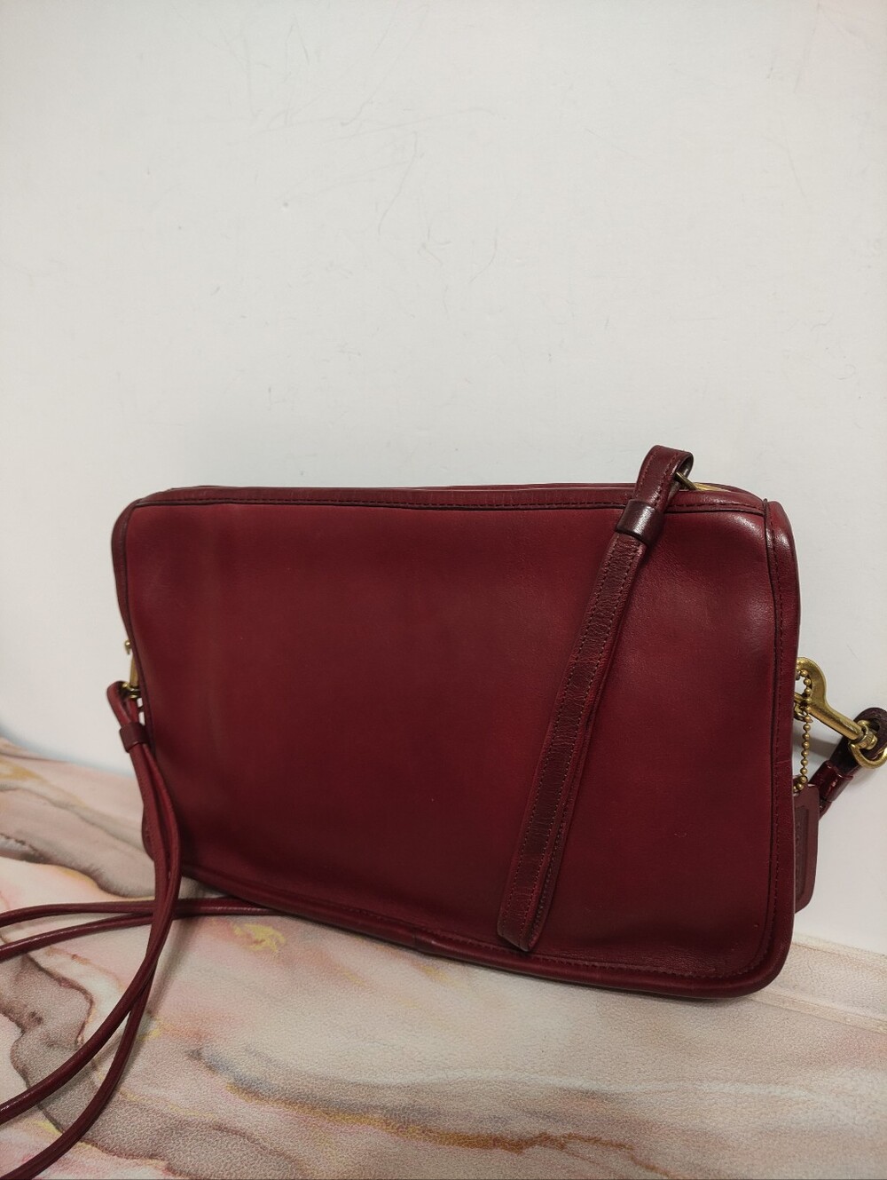 Vintage Coach 9455 Zippered Clutch Made in NYC - Picture 4 of 15
